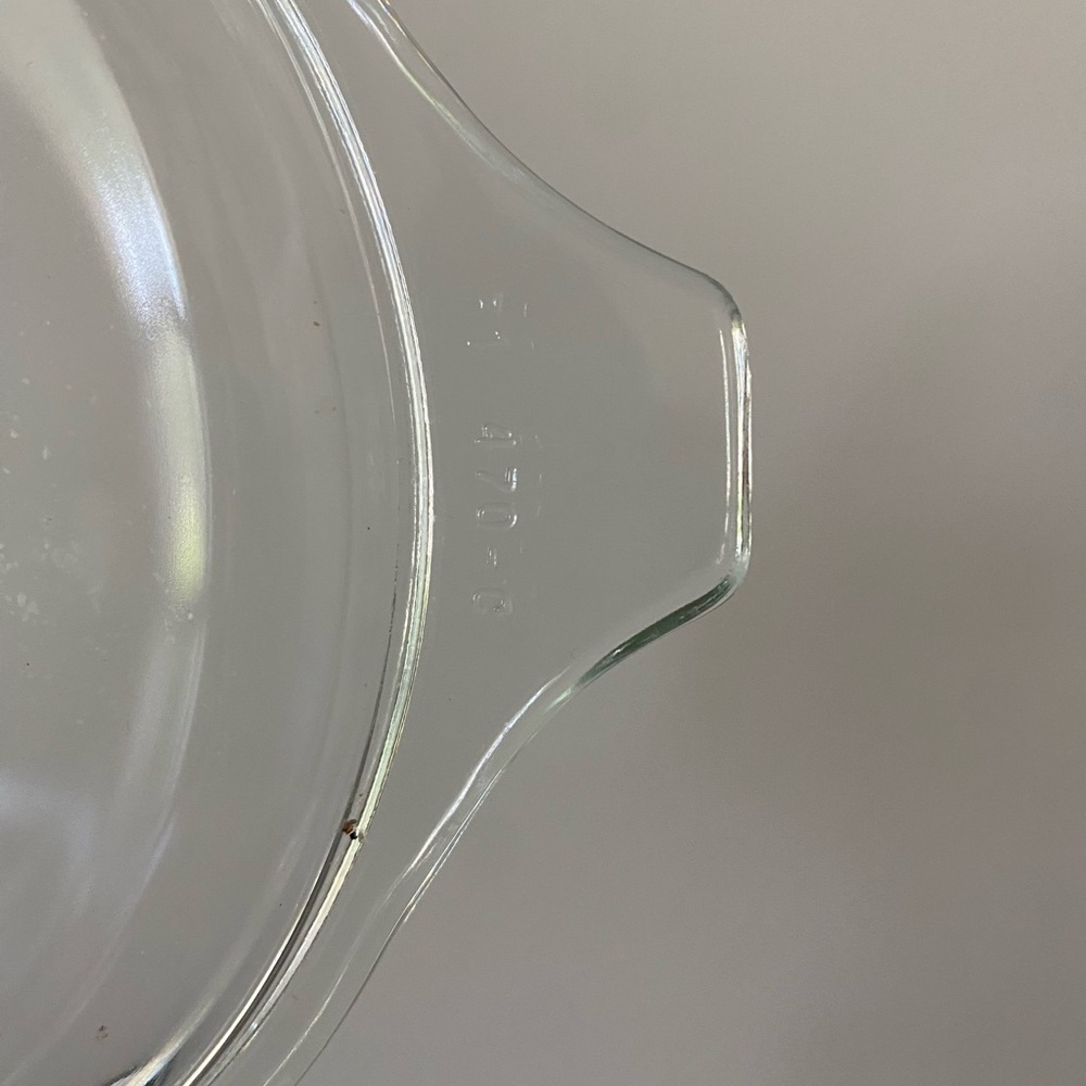 Pyrex Glass Lid - Picture 2 of 4